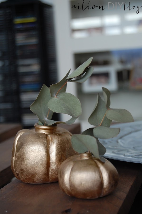 calabaza florero DIY halloween