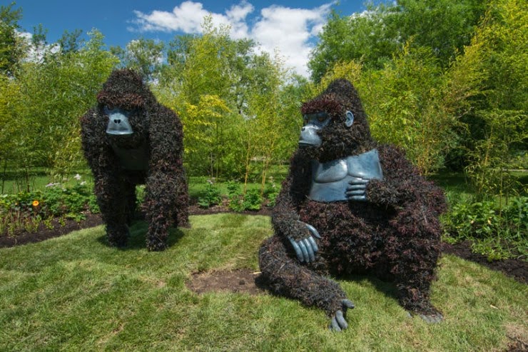 Amazing Plant Sculptures in Mosaiculture Festival in Montreal, Canada
