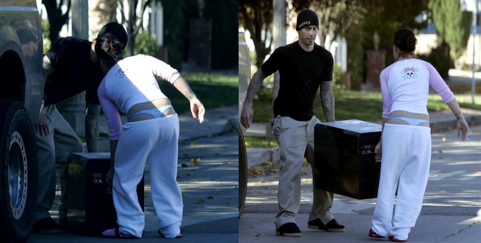 Celebrity oops pictures: Pink - Thong