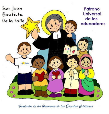 Mis ilustraciones: San Juan Bautista De la Salle, Patrono de los educadores
