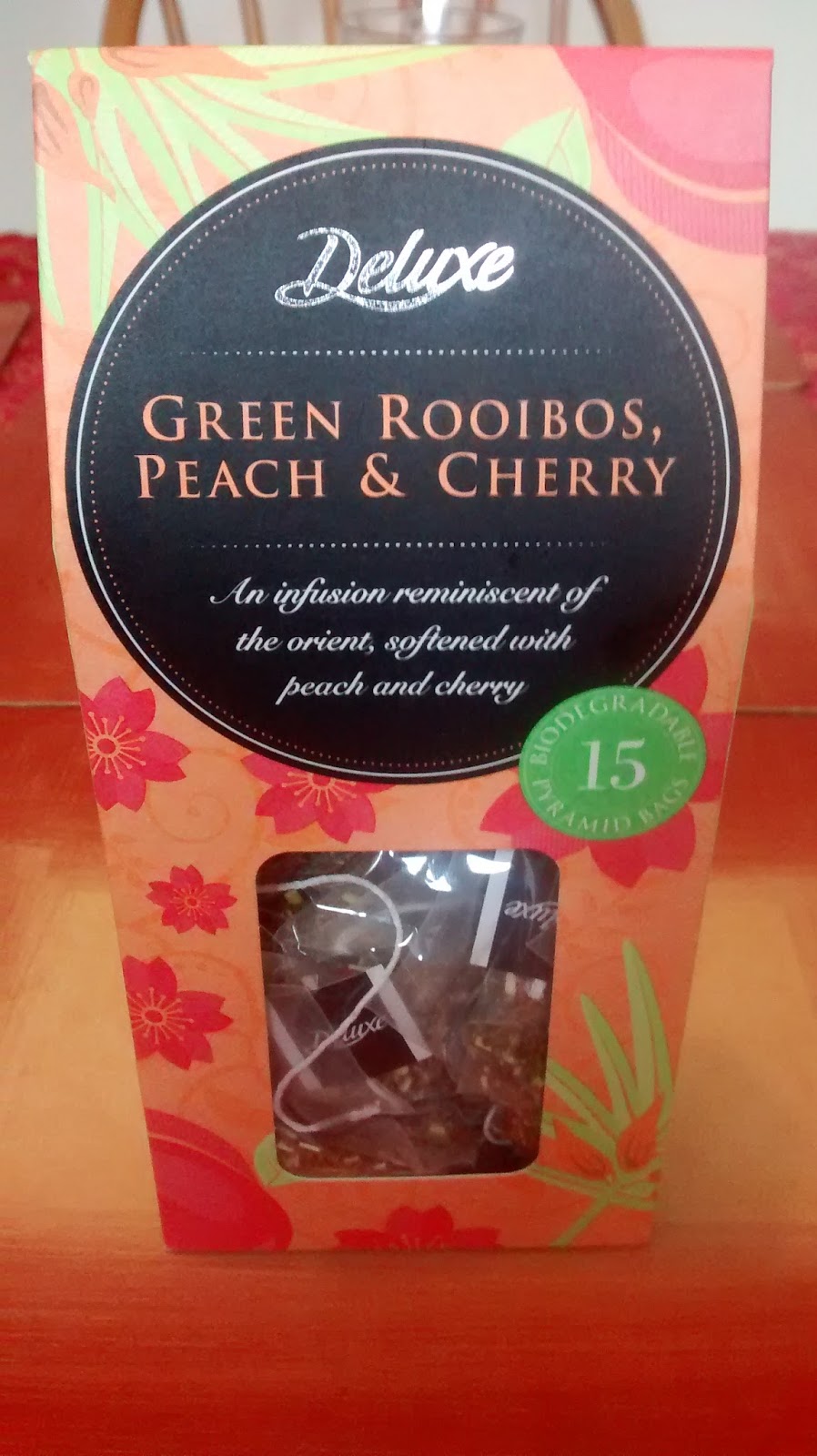 Teatime! Lidl Green Rooibos Peach and Cherry