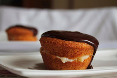 Receta Boston Cream Pie_Receta crema pastelera_Receta ganache chocolate