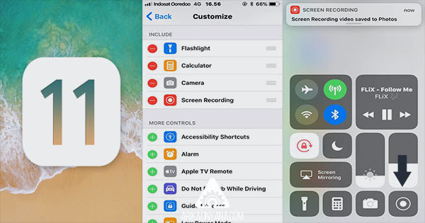 Cara Merekam Layar Menggunakan Screen Recording di iOS 11