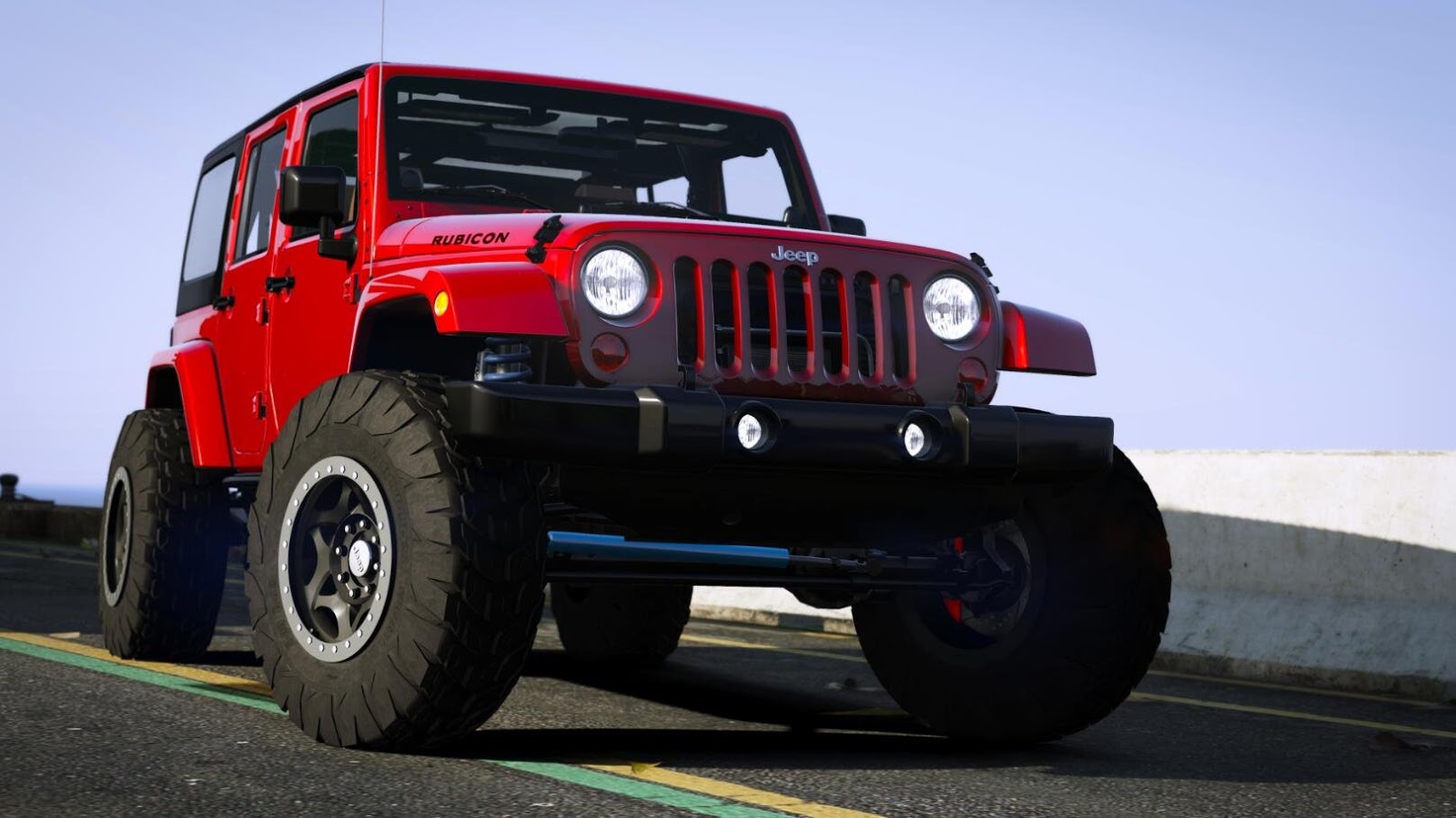 Mod Mobil Jeep Rubicon GTA 5 Terbaru