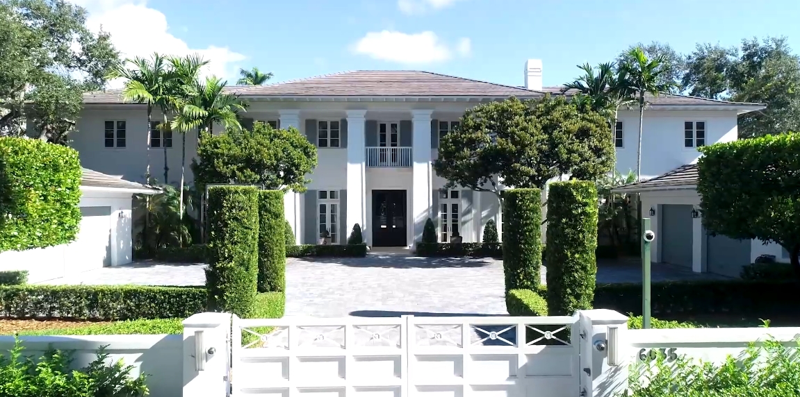 51 Interior Design Photos vs. 6035 SW 92nd St, Pinecrest, FL Luxury Mansion Tour