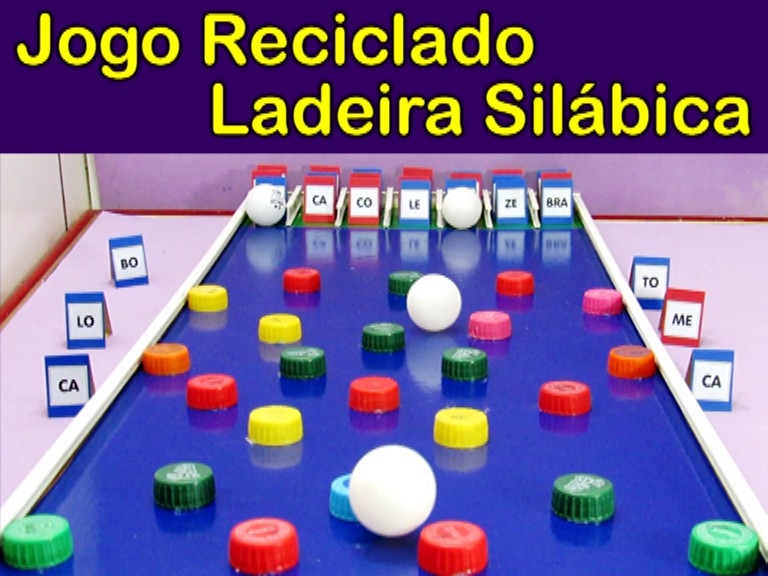 Trilha e Batalha Silábica - 2 em 1 Jogo Pedagógico de madeira - Regador de  Ideias- Jogos Educativos