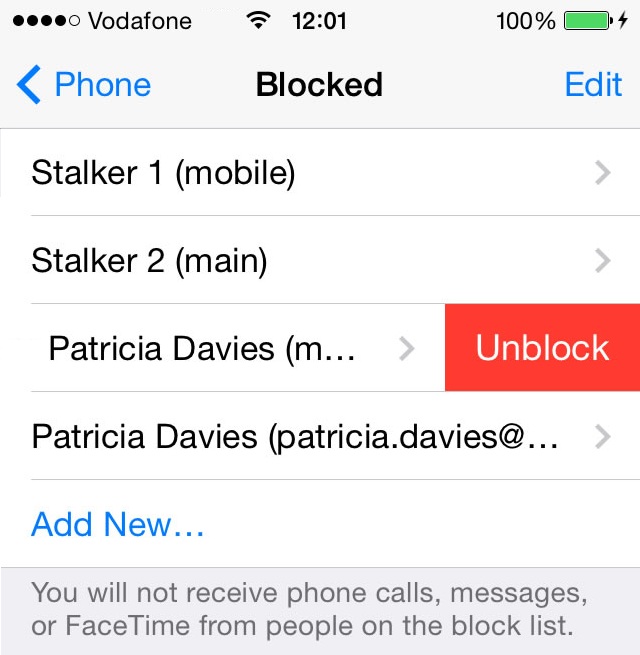 how to call a blocked number