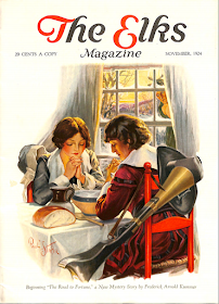 Cover by Paul Stahr for The Elks magazine 1924 November