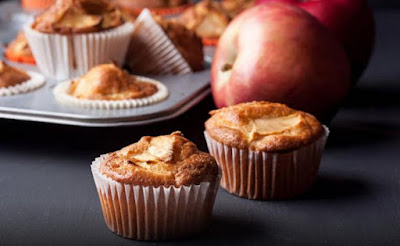 Receta de Muffins de Manzanas y Canela Receta de Muffins de Manzanas y Canela