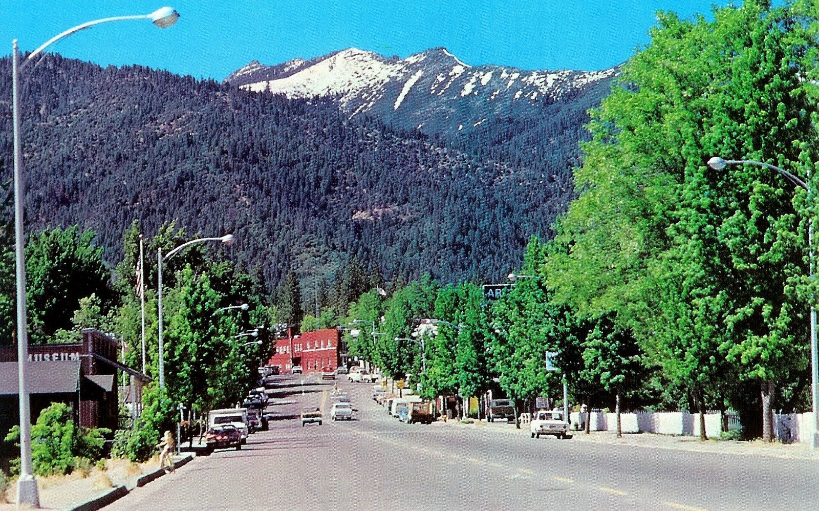 Writerquake Old Postcard WednesdayWeaverville, California, in the