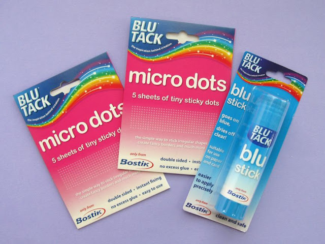 DIY Autumn Trees & Leaves Cards Tutorial Bostik micro dots and blu stick