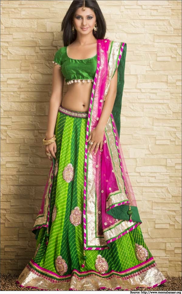 cotton ghagra choli designs