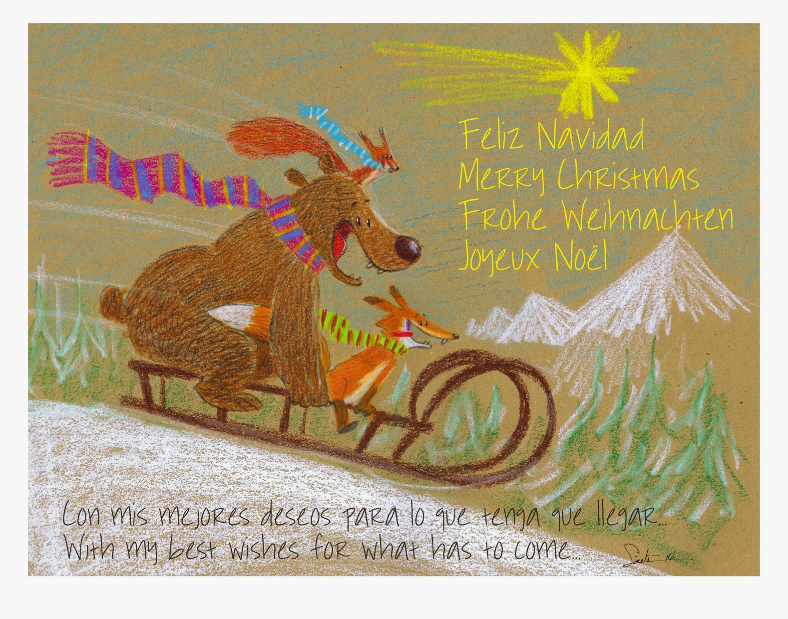 La Cama de Nemo: &quot;FELIZ NAVIDAD, MERRY CHRISTMAS, FROHE WEIHNACHTEN