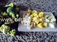 Supa crema de broccoli preparare reteta