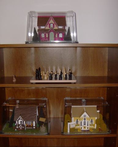 dollhouse display case