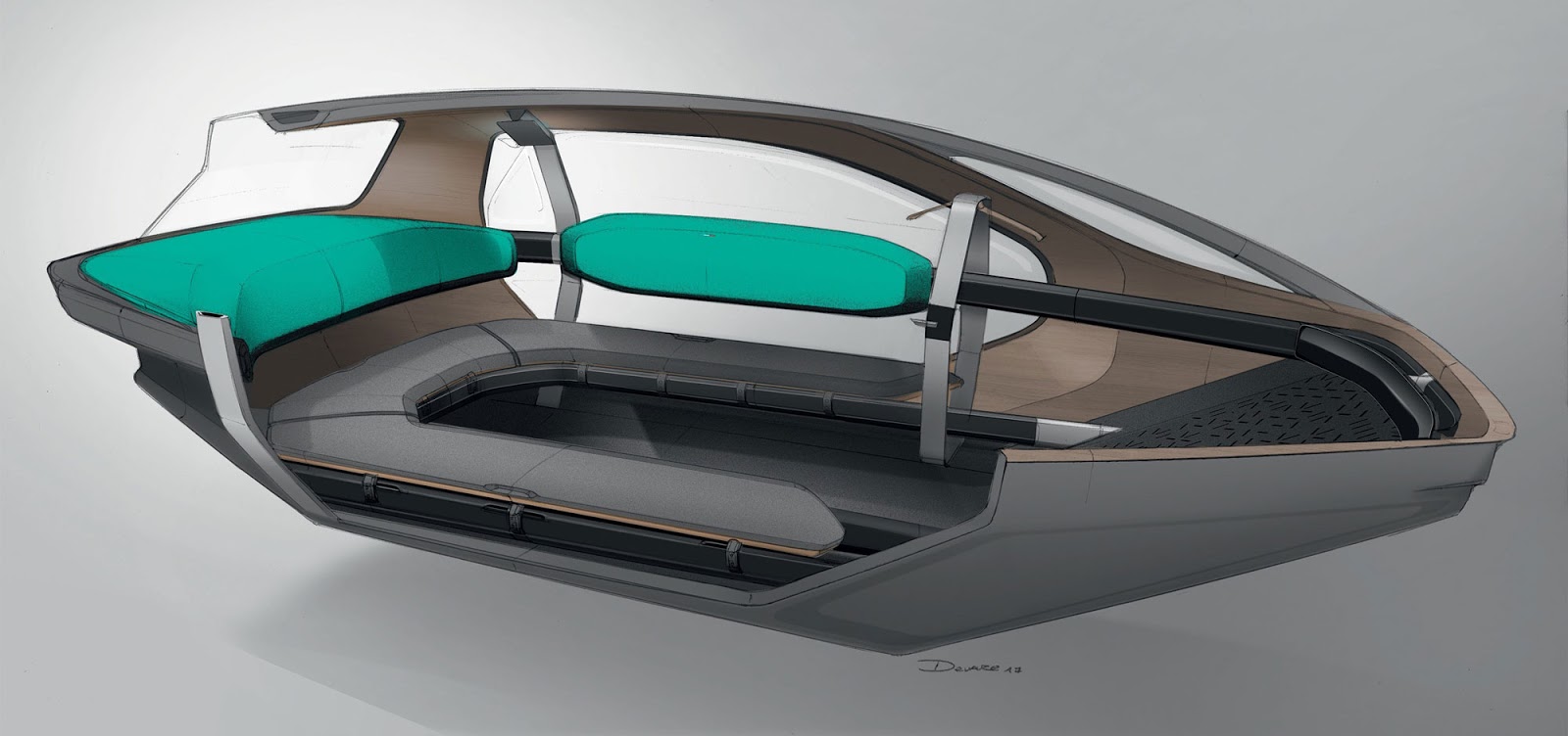 Renault EZ-GO Concept sketch by Marc Devauze