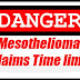 mesothelioma claims time limit