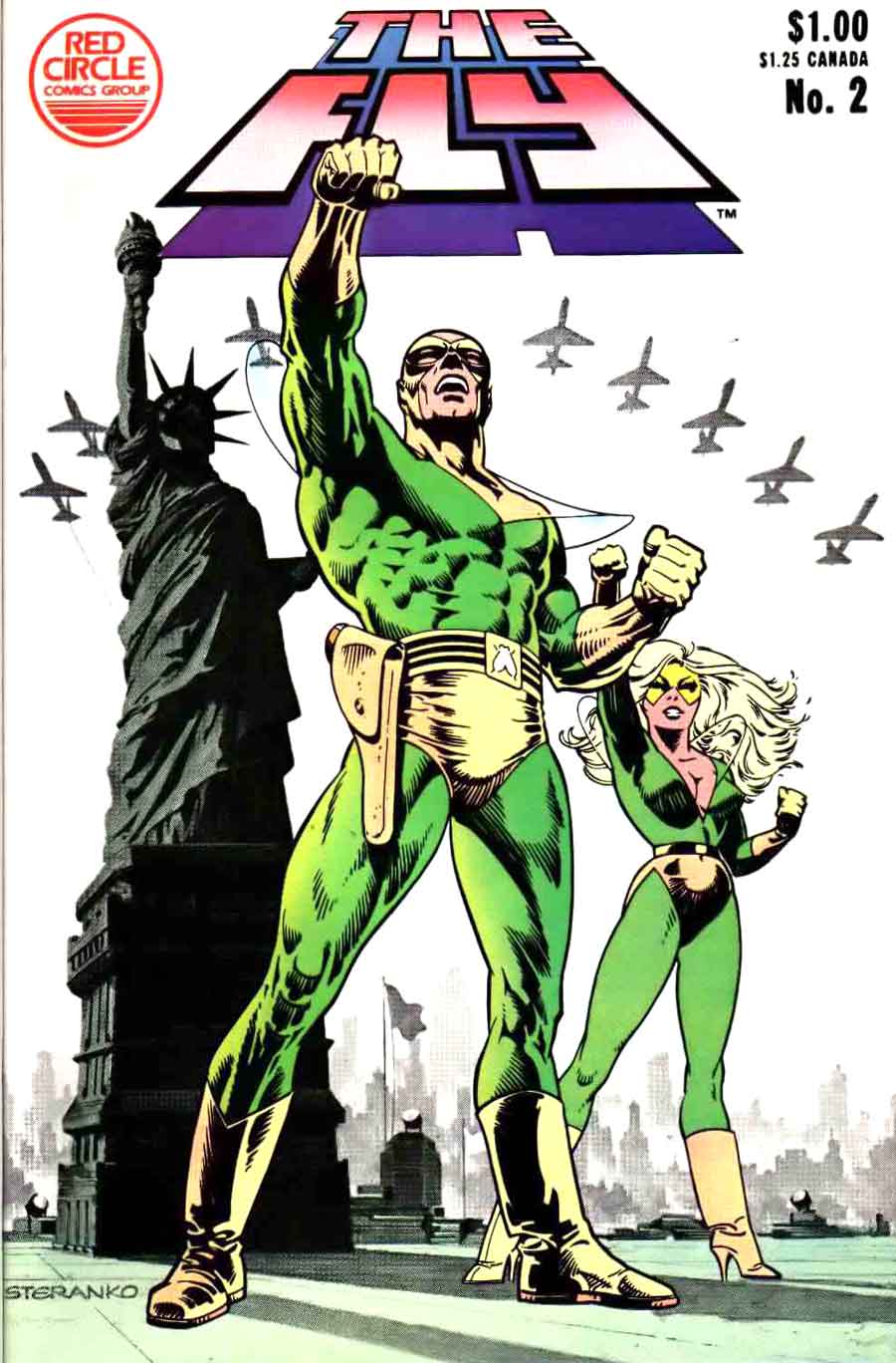 The Fly v1 #2, 1983 - Jim Steranko cover art