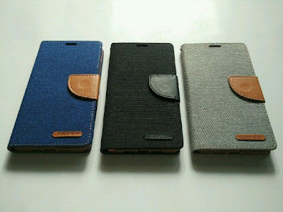 Flipcase Canvas Wallet Xiaomi Redmi Note 4x