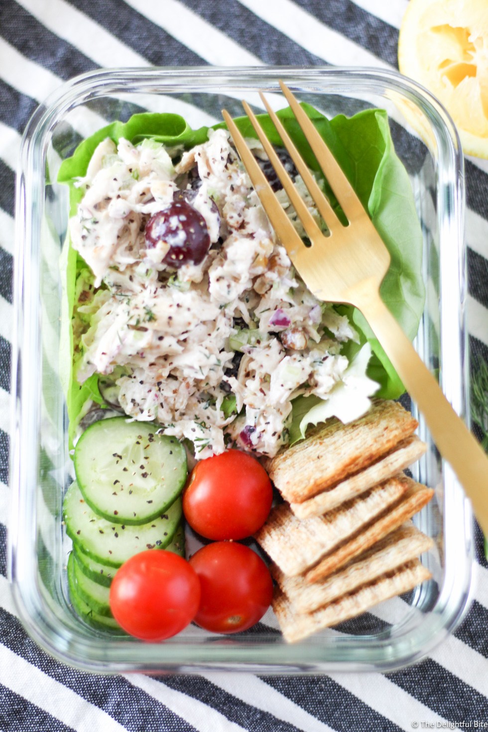 MEáL PREP CHíCKEN SáLáD | Healthy Food Recipes