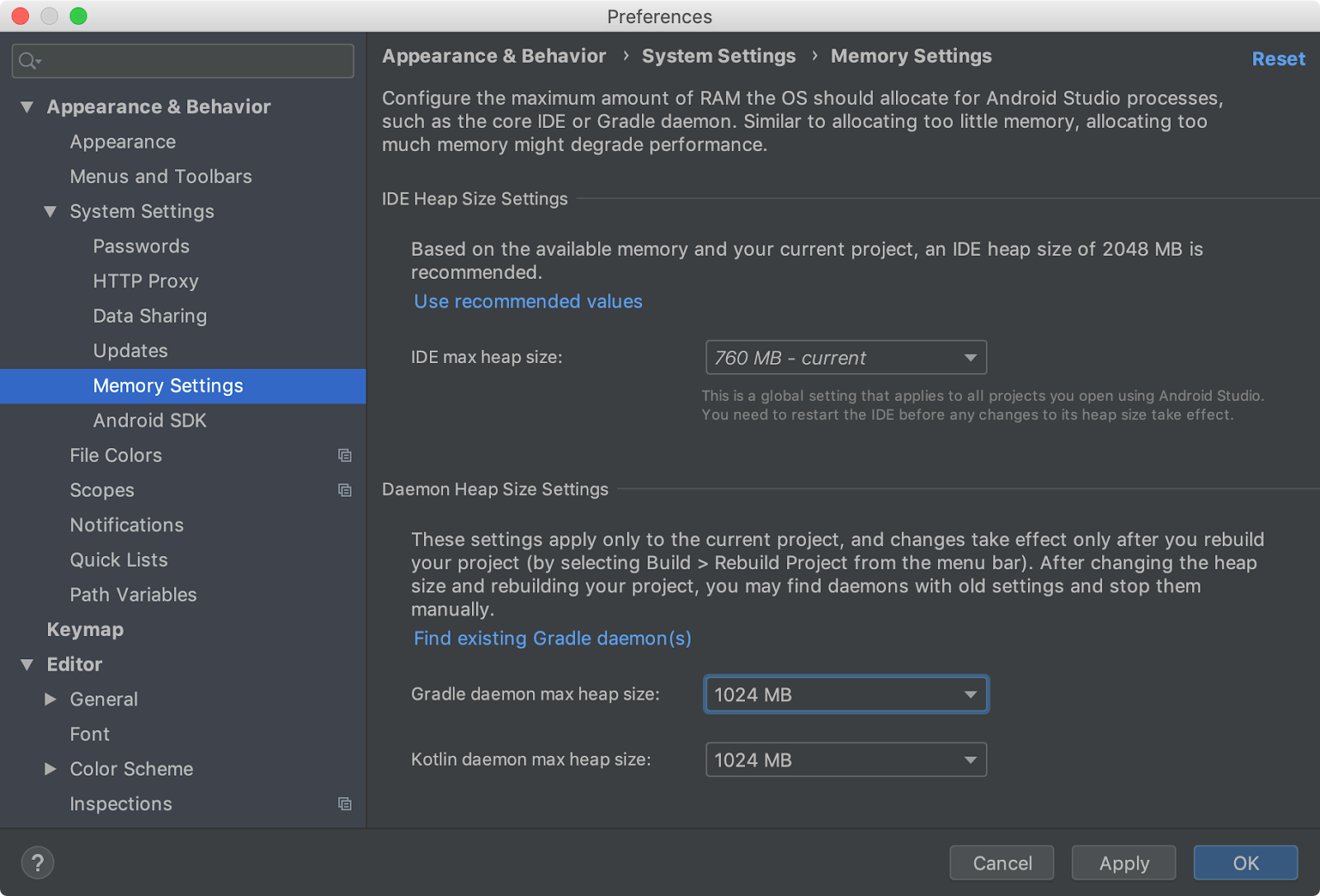 Android Developers Blog: Android Studio : Project Marble goes into stable