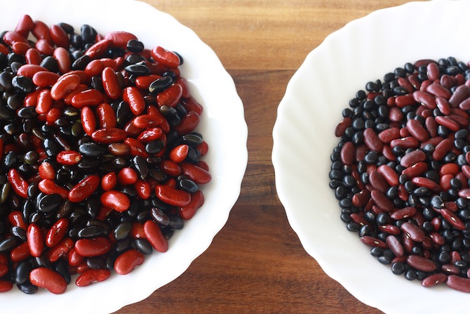 How to soak and cook kidney beans and black beans for chili recipes