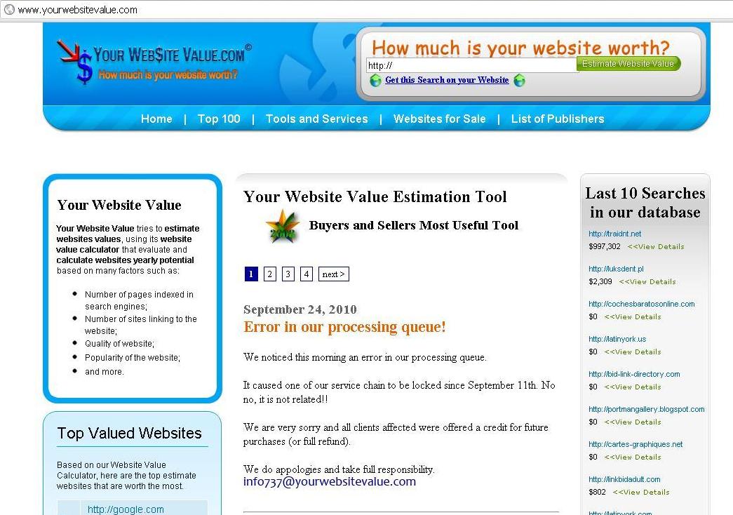 Site value. Value com. Related site. Useful sites & services.