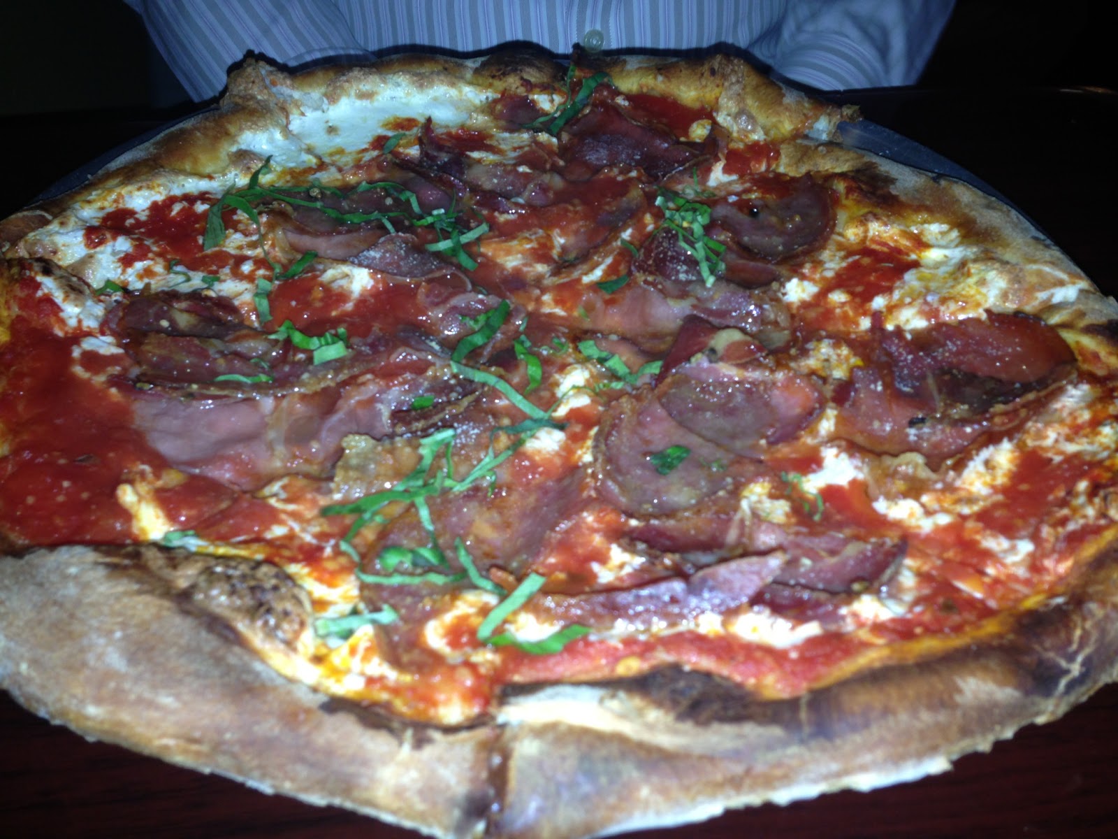 Hungry Panda Dinner at Rustique Pizza in Jersey City, NJ