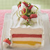 Mango-Strawberry Sorbet Torte