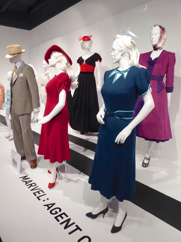 Marvel Agent Carter costume exhibit Marvel Agent Carter costume exhibit