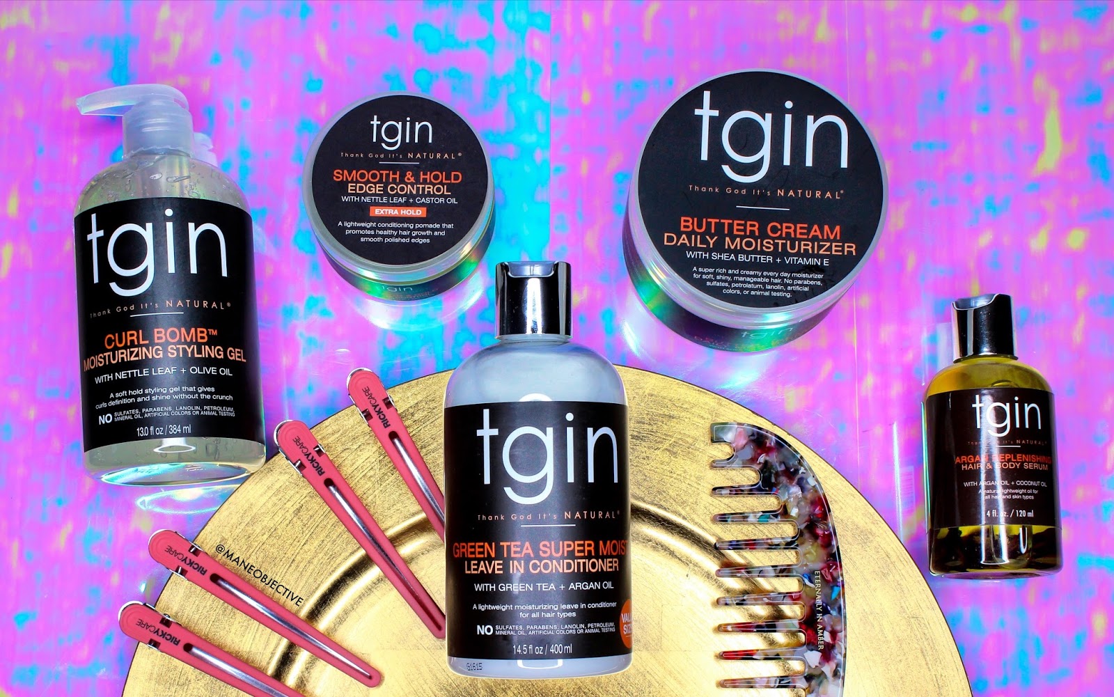 Review Working Out with tgin's NEW Curl Bomb Styling Gel + Smooth