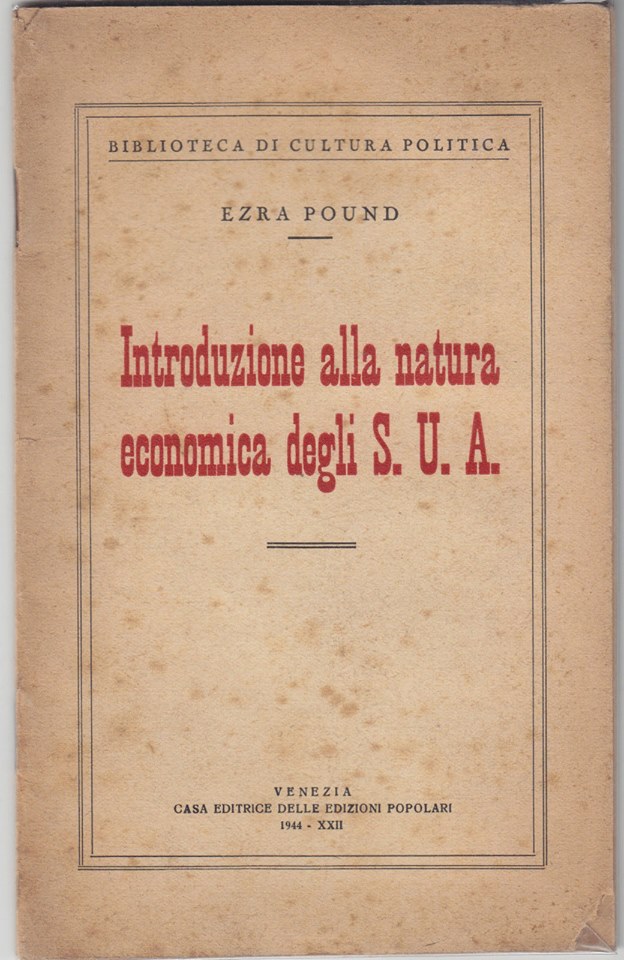 INEDITO DI EZRA POUND