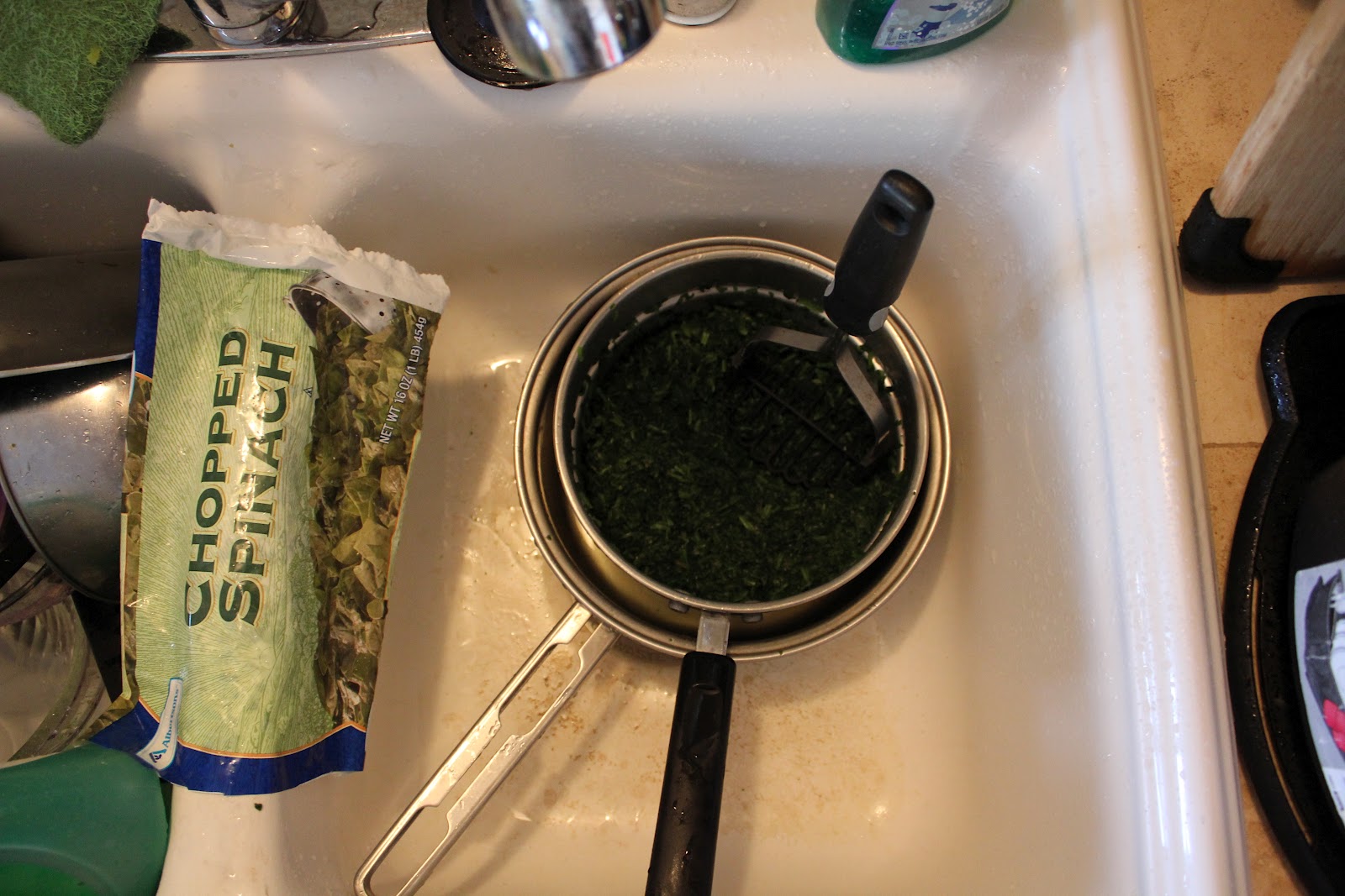 The Schuyler Family: Josh, Sarah and the Kids: Spinach Cheese Bake and
