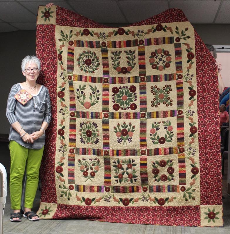 Pieces And Patches Quilt Guild Prizes Awarded for Quilt Entries in Our