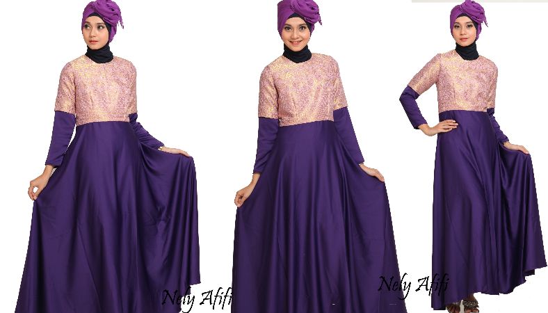 baju long dress