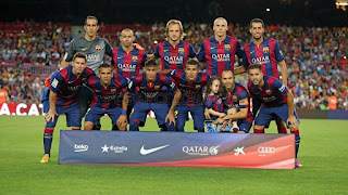 jugadores del barcelona