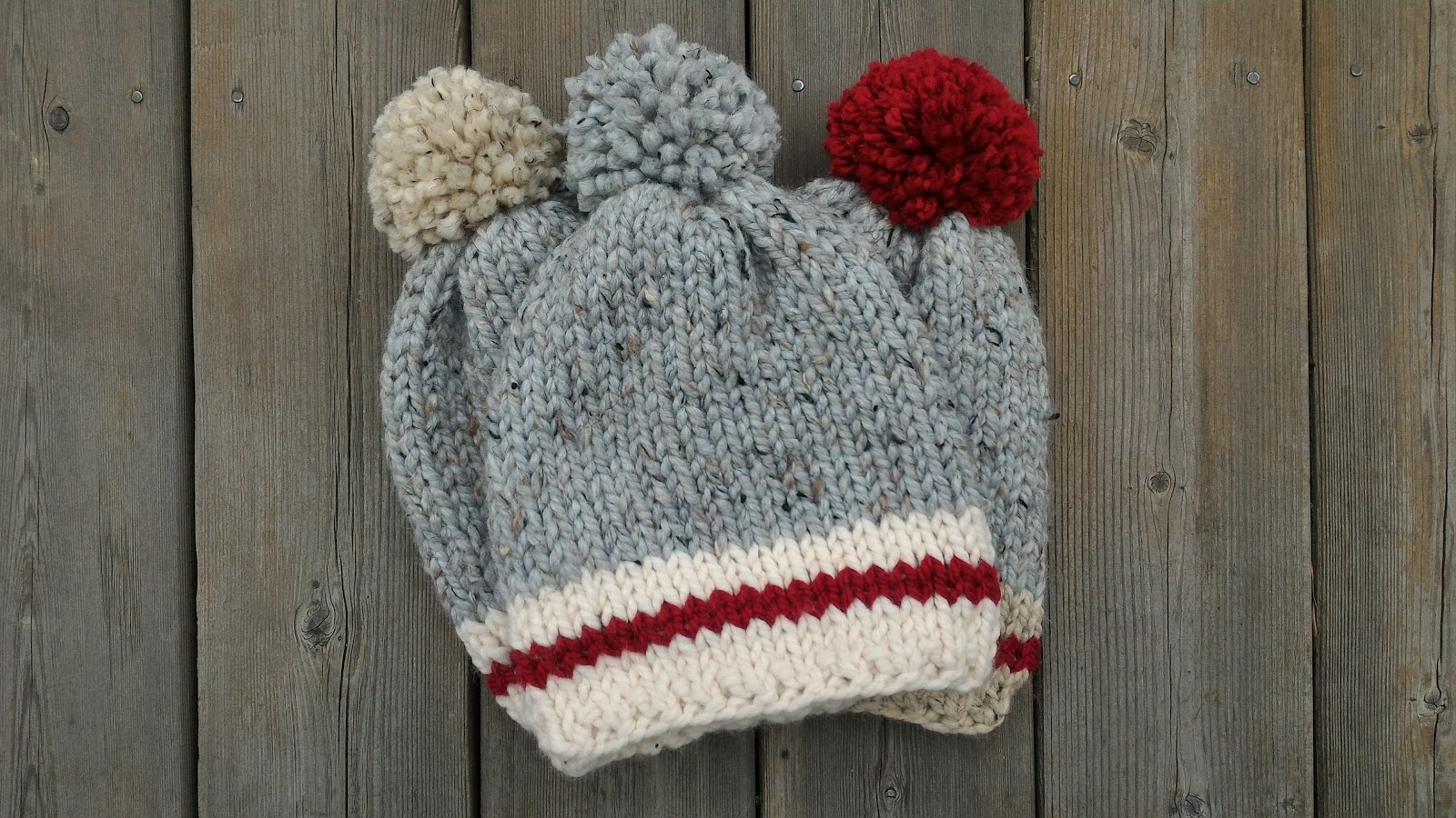 Modern Grace Design Slouchy Sock Hats