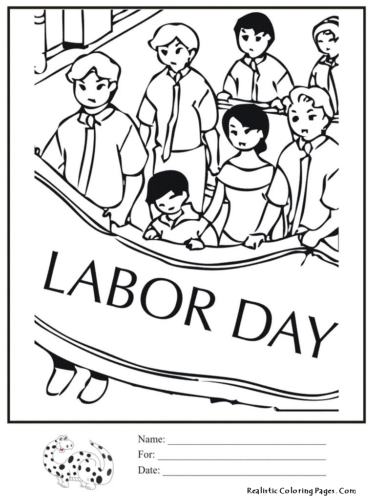labor day coloring pages for kids - photo #16