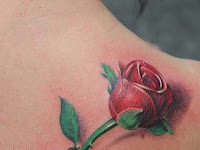 3d Rose Tattoos For Women