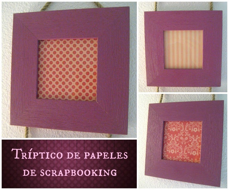 cómo aprovechar recortes de scrapbooking