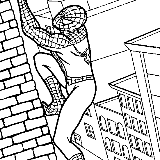 Mewarnai Spiderman Online - H Warna