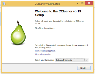 Cara instal CCleaner Cara instal Software CCleaner