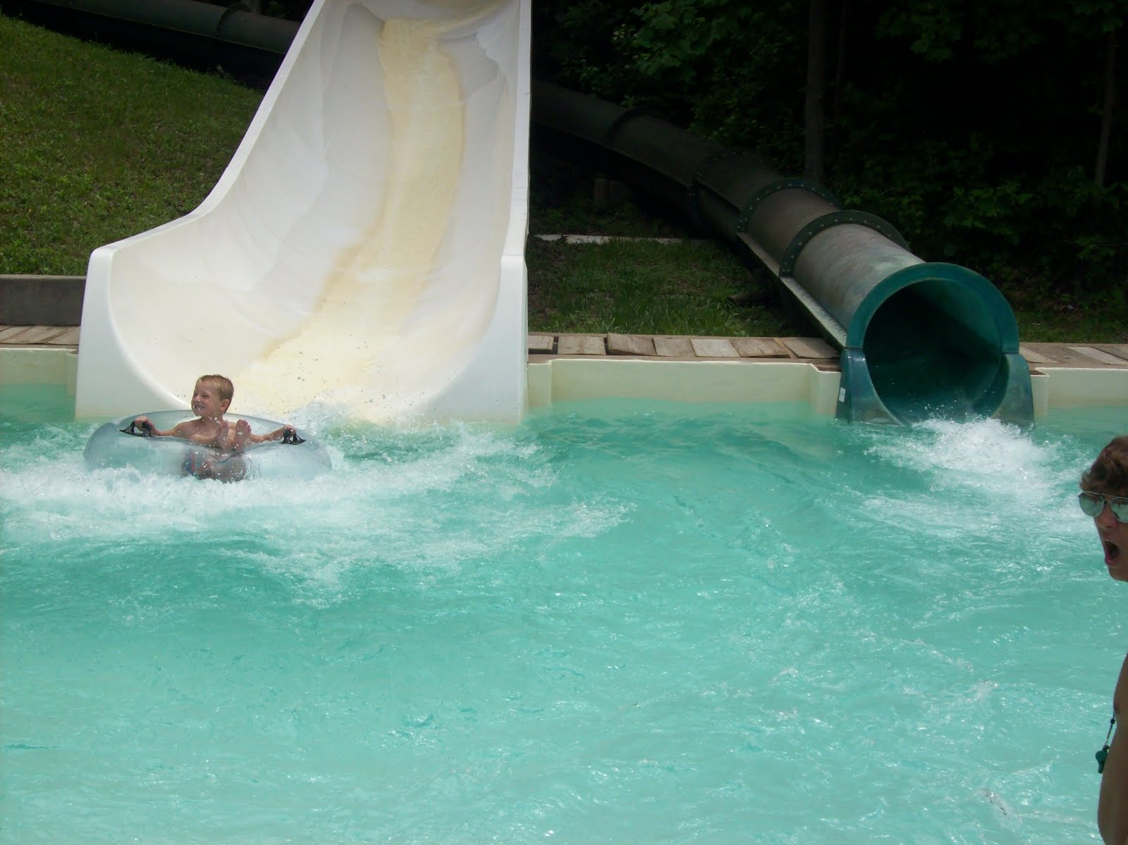Wendy at the Helm burdette water park