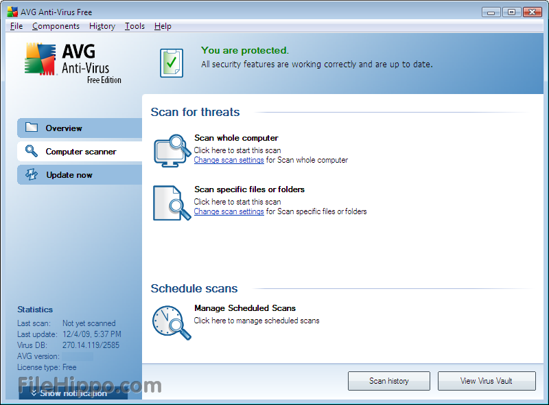 UPDATESTAR Freeware Edition обновление программ. Антивирус windows 7 64