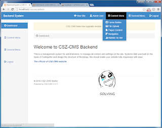 Install CSZ-CMS 1.0.7 on windows tutorial 13