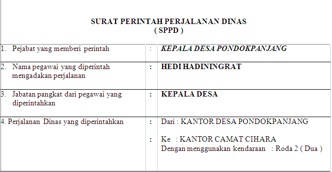 Penting Contoh Rincian Biaya Perjalanan Dinas, Terupdate!