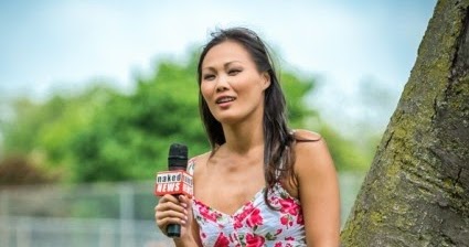 Idol Features: Naked News Anchor Carli Bei