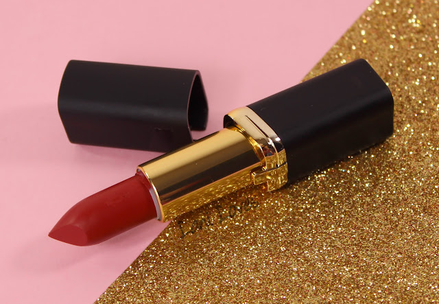 L'Oreal Color Riche Collection Exclusive Lipsticks - Eva's Red Swatches & Review