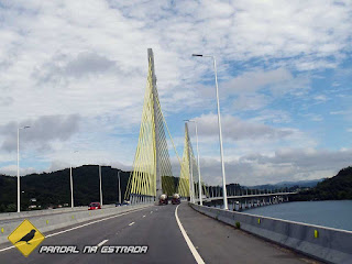 Ponte estaiada Anita Garibaldi em Laguna/SC