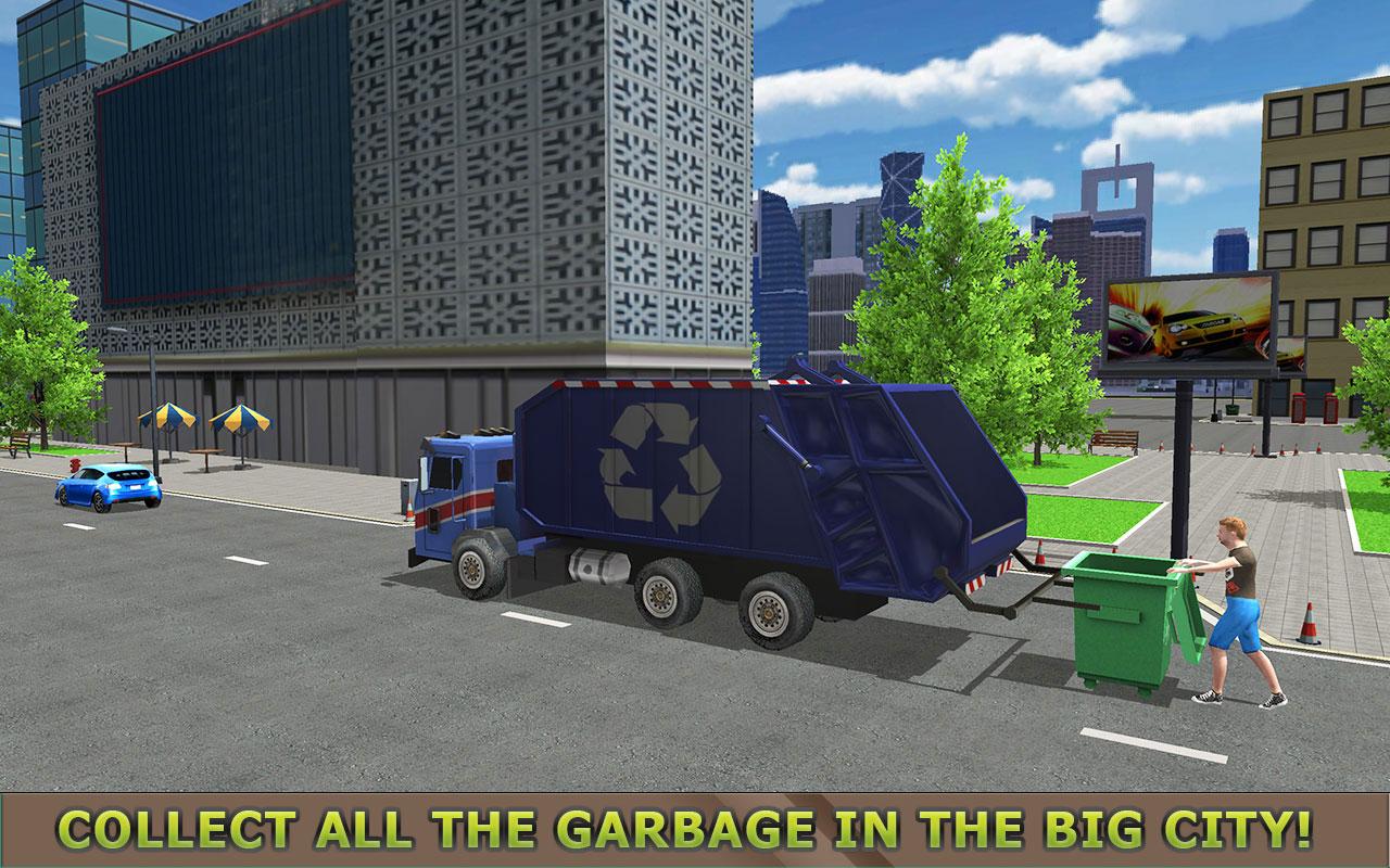 Garbage Truck Simulator PRO 2017 MOD APK